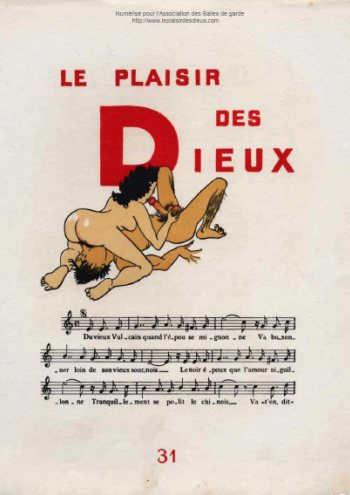 Le plaisir des dieux Partitions gratuites